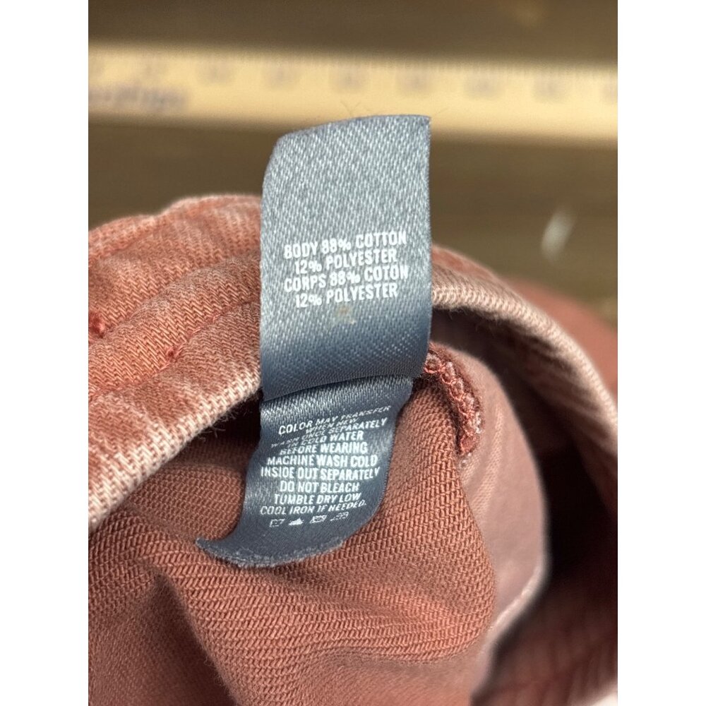 Rust-Colored Drawstring Elastic Waist Shorts With… - image 4